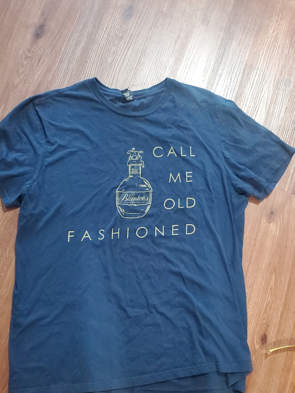 Blanton's District Navy Blue 'Call Me Old Fashioned' Graphic Tee